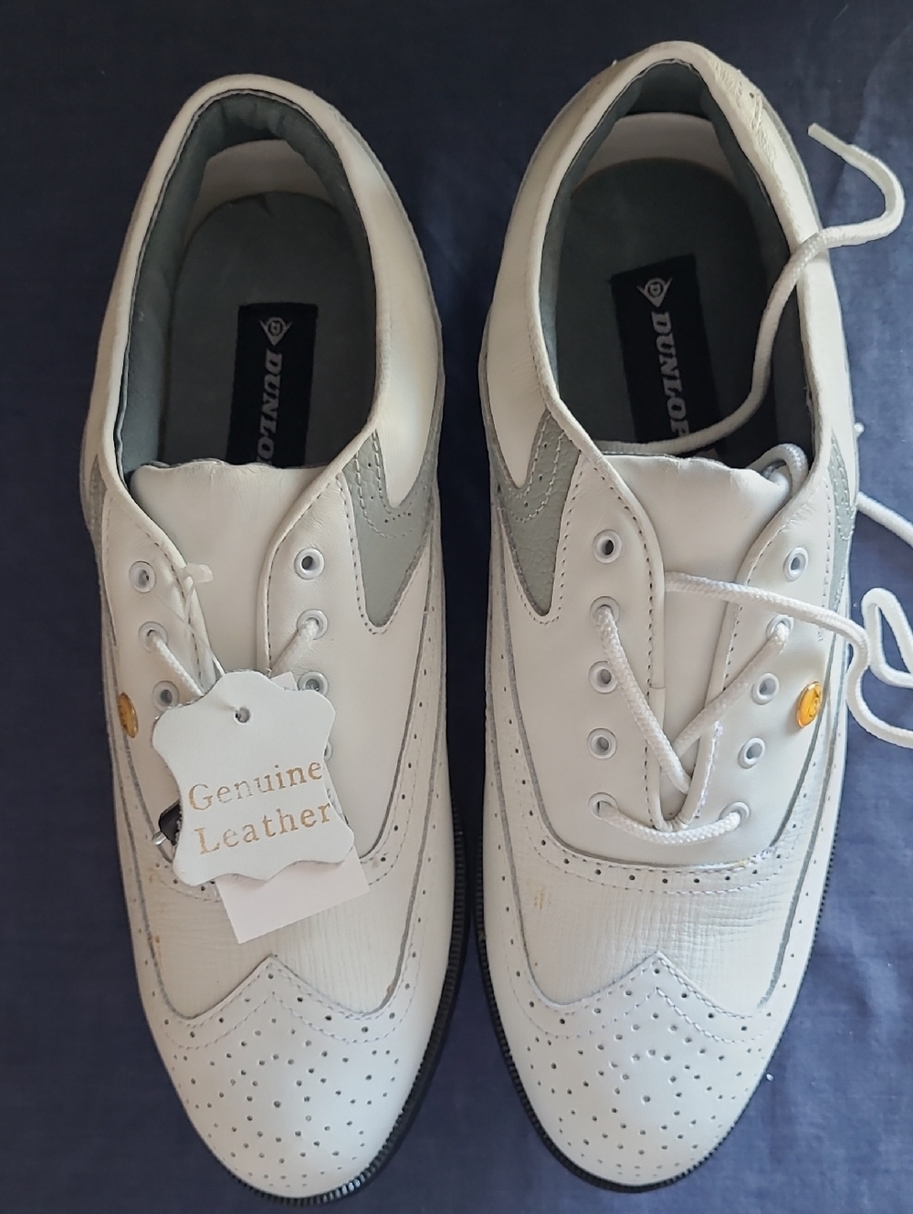 Dunlop Men’s Genuine Leather golf shoes
